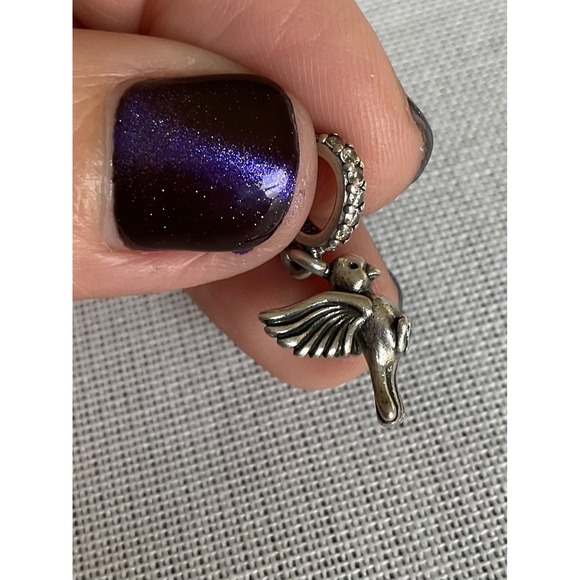 Pandora 925 Sterling Silver dove of peace charm ALE - Picture 1 of 6